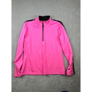 Lauren Ralph Lauren 3/4 zip Barbie pink sz large